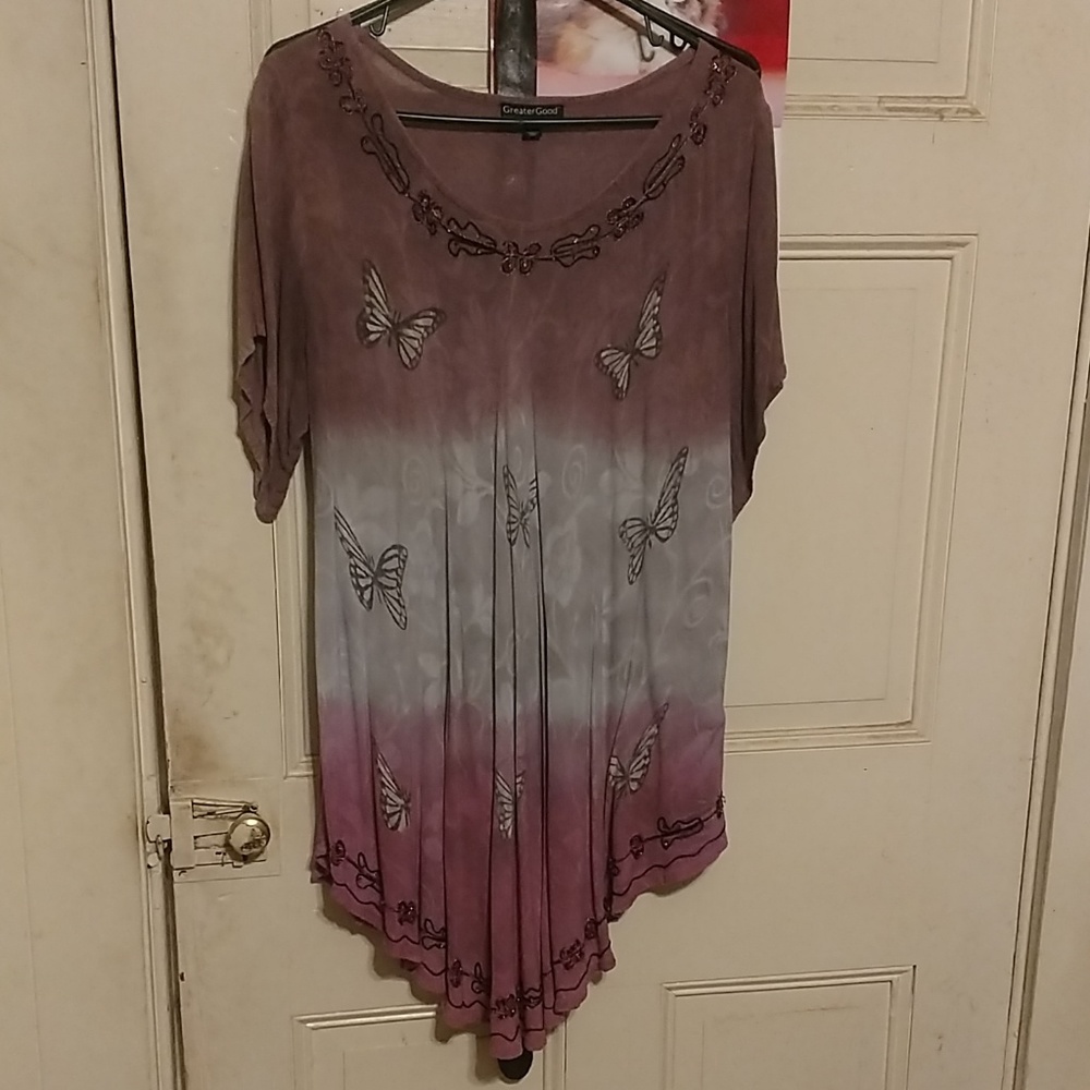Greater Good butterfly tunic